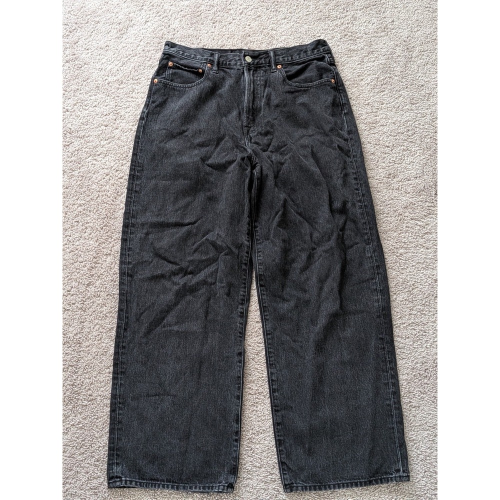 Abercrombie & Fitch Authentic Rigid Denim Ultra Baggy Jeans Men 34X32-Fits 33X30
